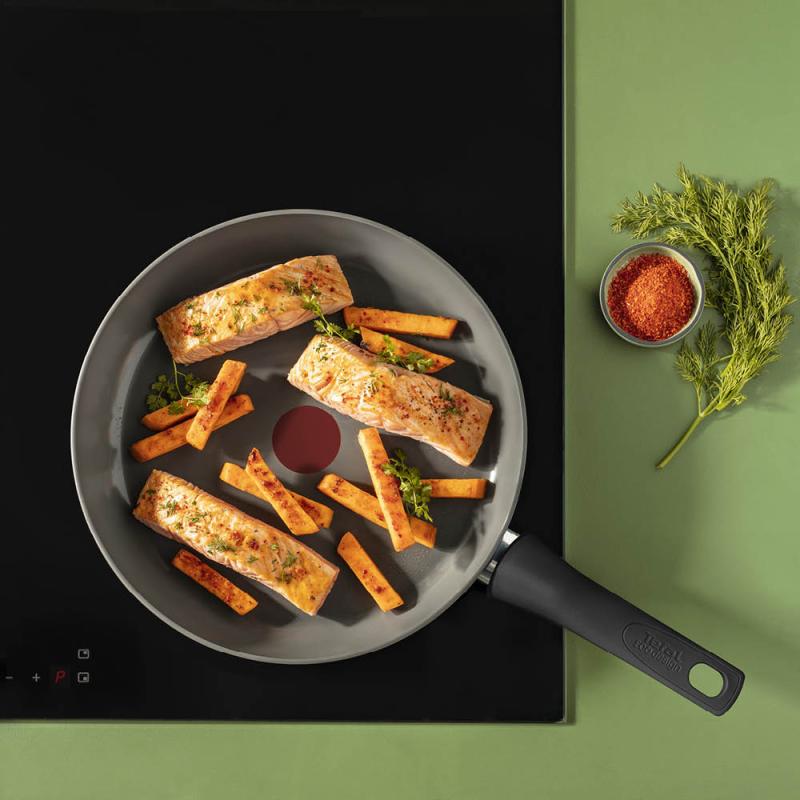 Tefal Reinvent stekepanne 28 cm grå