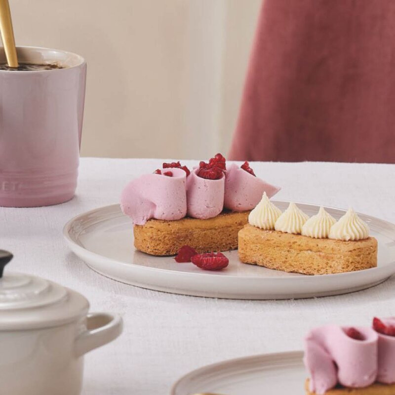 Le Creuset Coupe Collection frokosttallerken 22 cm meringue