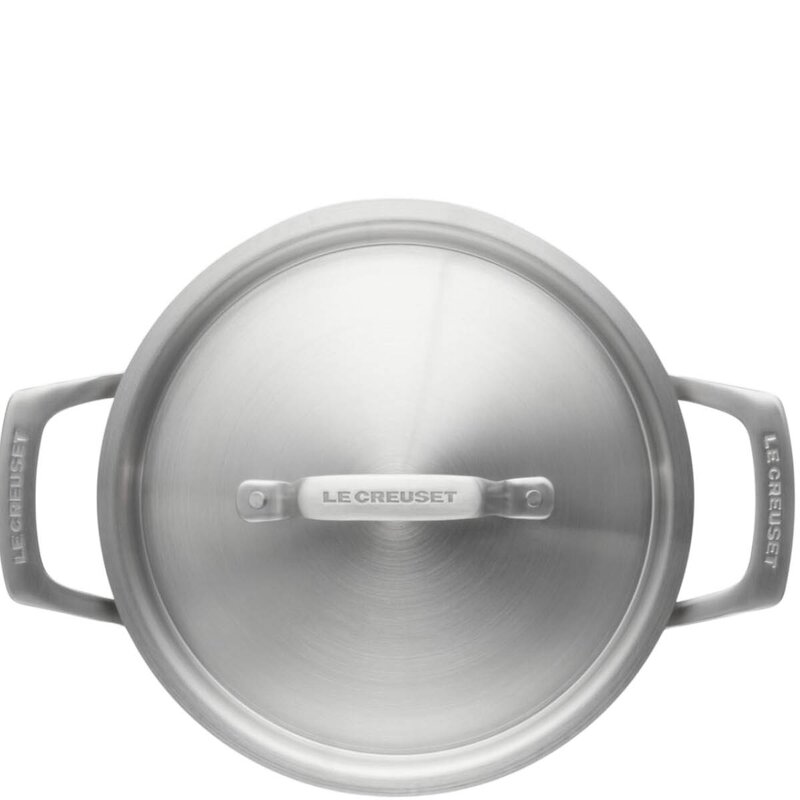 Le Creuset Essential 3-Ply dyp gryte 20 cm 4L m/lokk