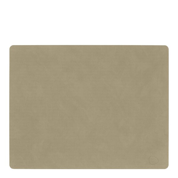 LIND DNA Square Corduroy spisebrikke 35x45 cm herbal dust