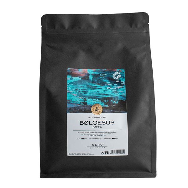 Cemo Bølgesus kaffe hele bønner 1 kg