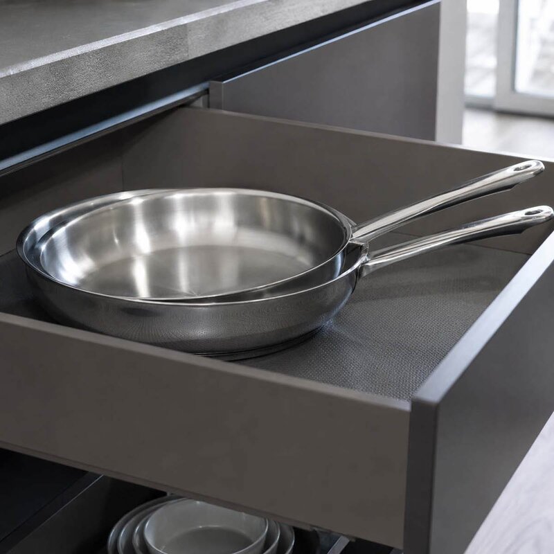 WMF Profi stekepannesett 2 deler 24+28 cm stål
