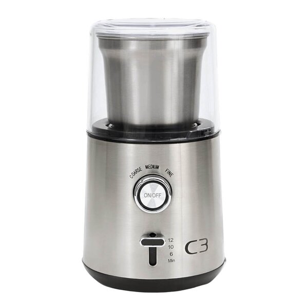 C3 Design kaffekvern CG700 85g 200W børstet stål
