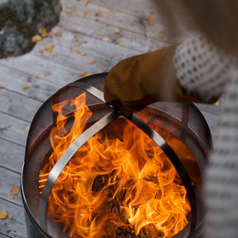 Espegard Pilar gnitslokk 46 cm stål