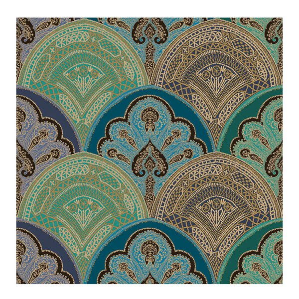 Ambiente Serviett 33x33 cm 20 stk Mira Petrol