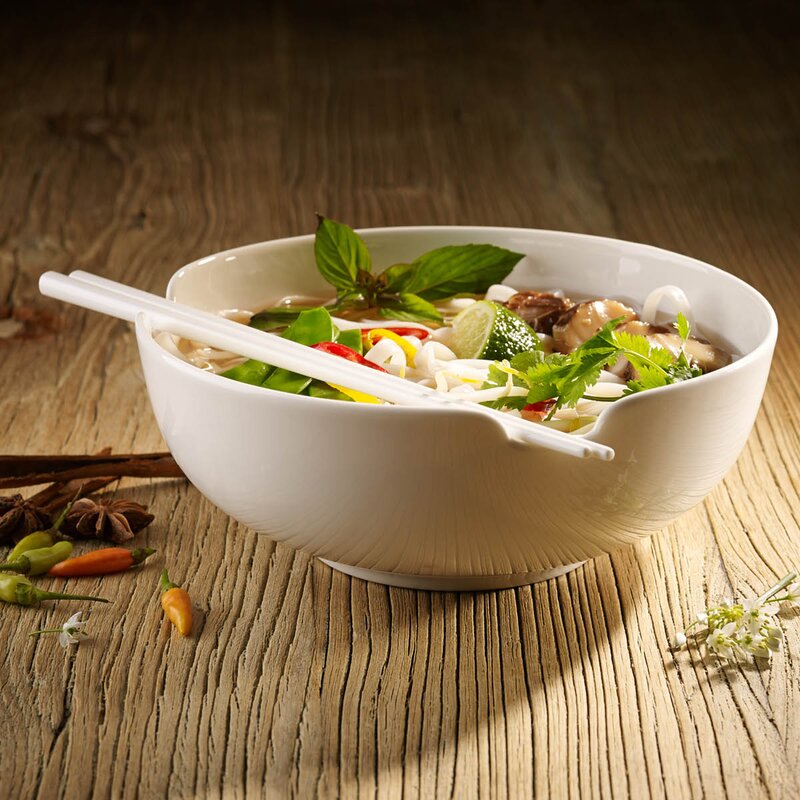 Villeroy & Boch Soup Passion spisepinner 24 cm 2 stk hvit