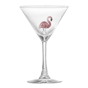 Bloomingville Misa cocktailglass 17 cl klar/rosa