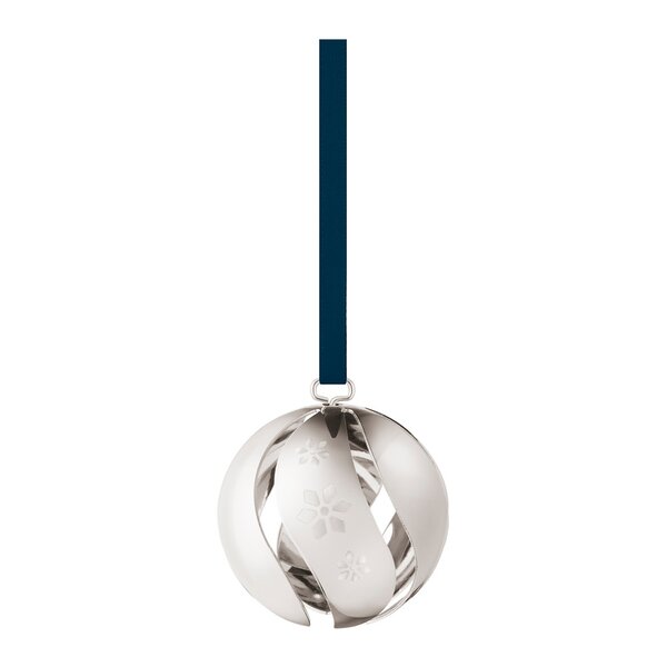 Georg Jensen Jul 2024 julekule sølv