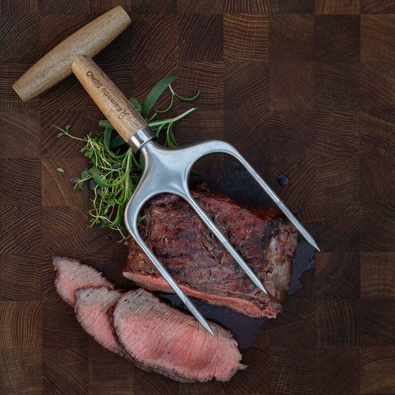 Kamado SUMO Kjøttgaffel 28 cm akasia