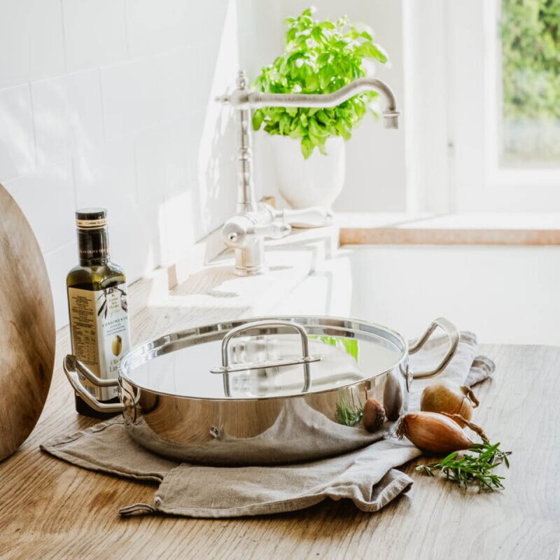 Heirol Cerasafe Triply sautépanne 28 cm 4L keramisk