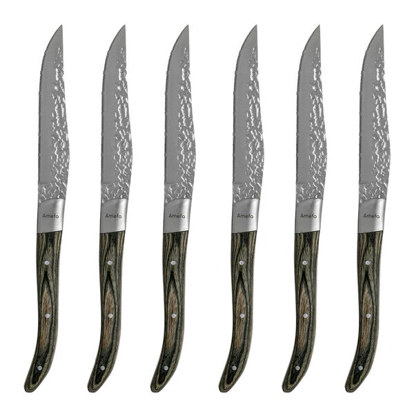 Amefa Royal Steak biffkniv 6 deler lunar
