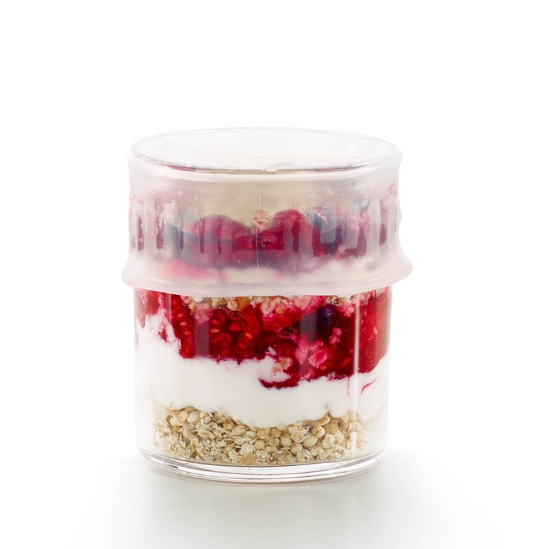 Lékué Gjenbrukbart stretchlokk sett 3 deler 11/15/20 cm klar