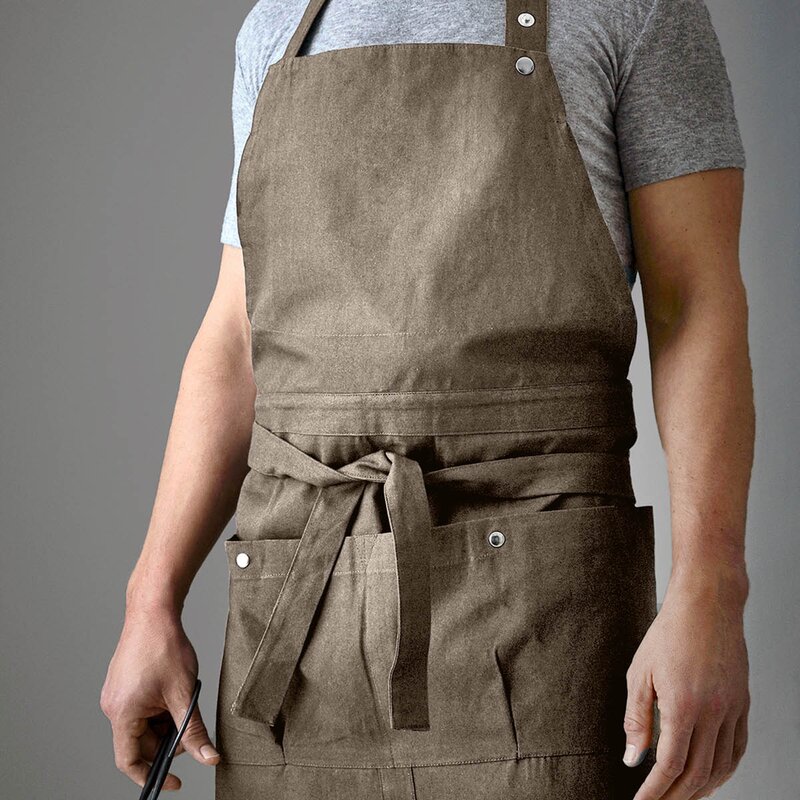 The Organic Company Hage-arbeidsforkle 100x74 cm clay