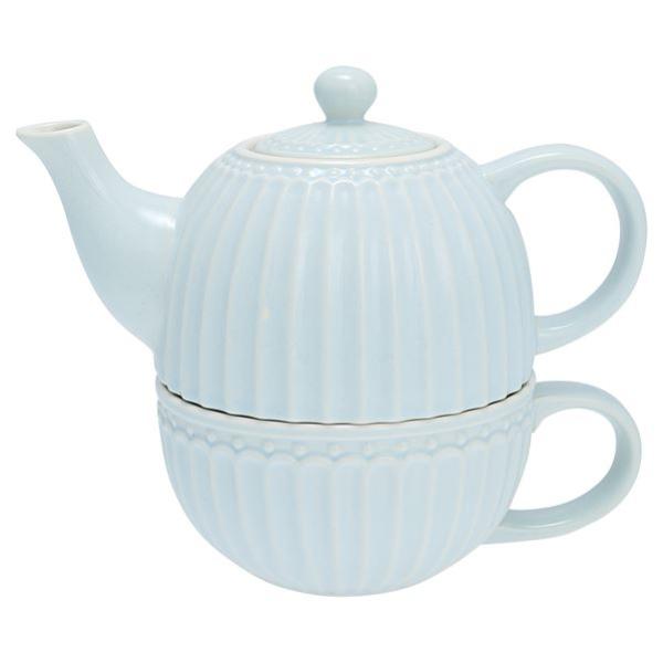 GreenGate Alice tea for one 48 cl pale blue