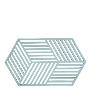 Zone Hexagon bordskåner 24 cm fog blue