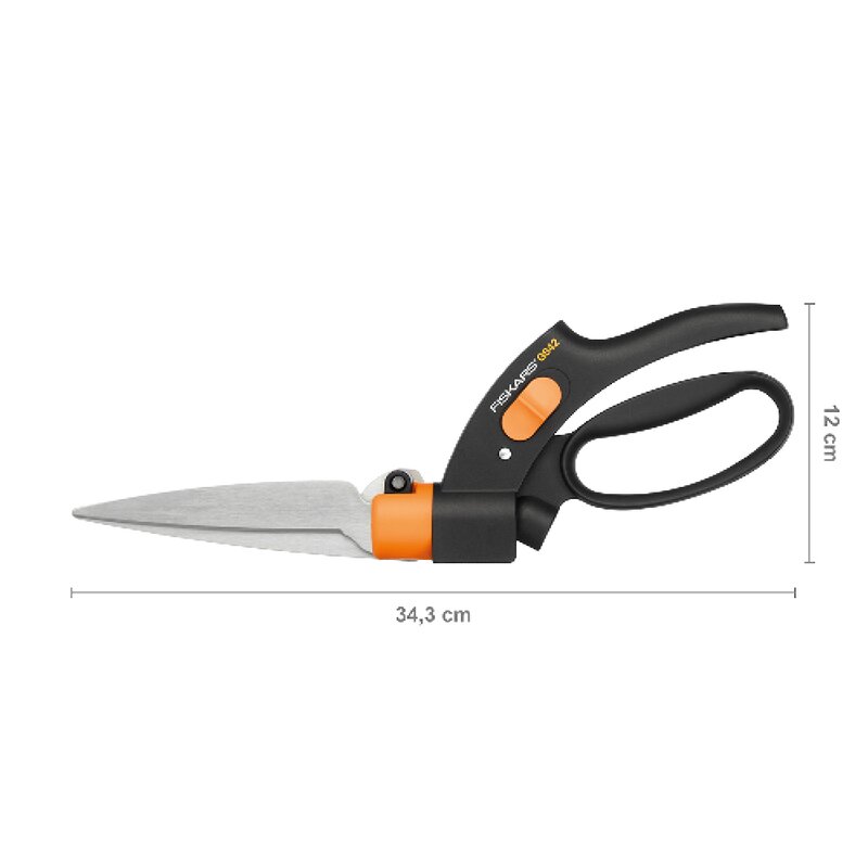 Fiskars Gressaks servo GS42 32,2 cm svart