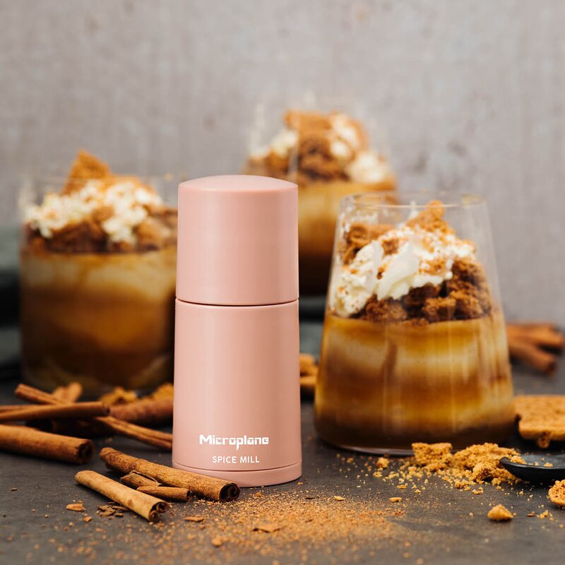 Microplane Spice Mill krydderkvern 12 cm dusty rose