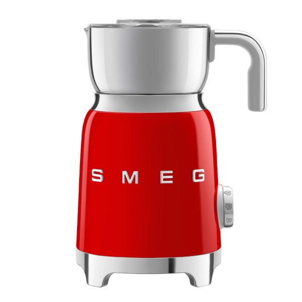 SMEG Melkeskummer MFF11 0,6L rød