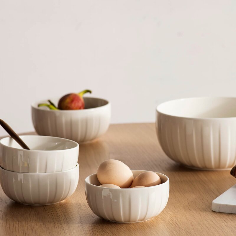 Stiernholm Senja skål 20 cm hvit