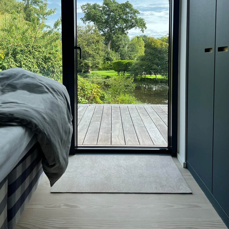 Tica Copenhagen Unicolor gulvmatte 90x60 cm cm ivory