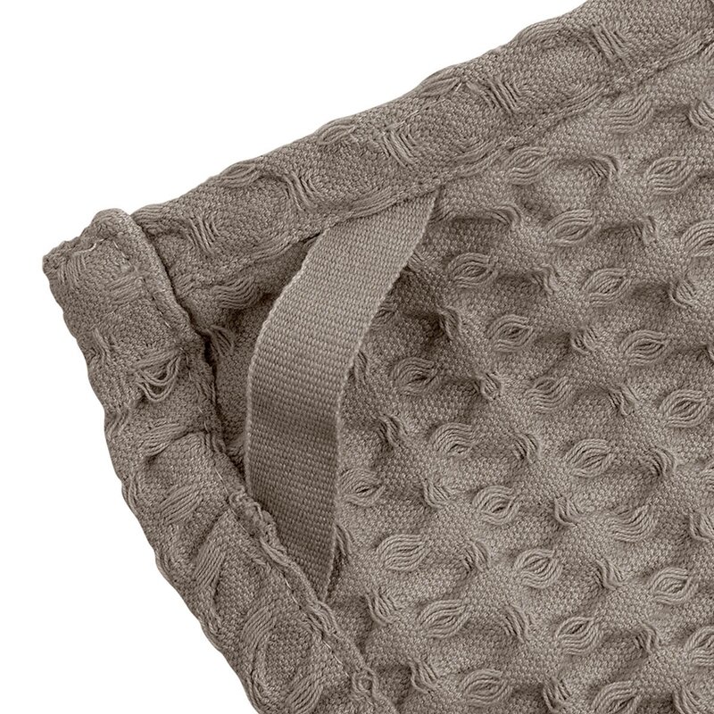 The Organic Company Big Waffle vaskeklut 25x40 cm 3 stk clay