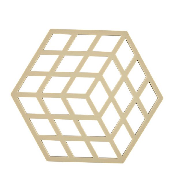 Zone Denmark Cube bordskåner 16x14 cm warm sand