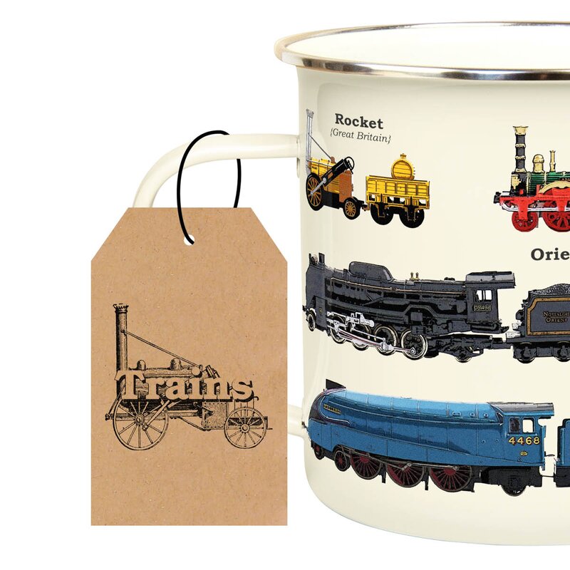 Gift Republic Emaljekopp 50 cl tog