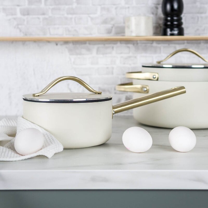 Modern House Ono grytesett 3 deler 1,5/3/4,4L krem/gull