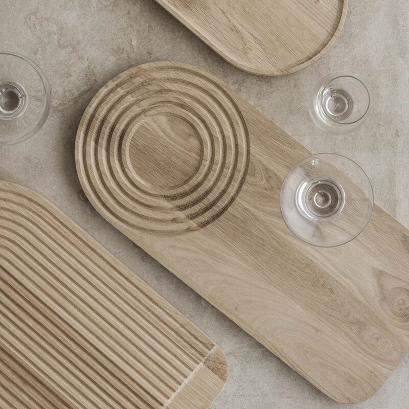 Blomus Zen skjærebrett 32x17x2 cm eik