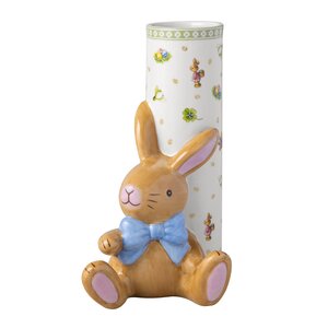 Villeroy & Boch Easter Delight vase 18 cm hvit/grønn