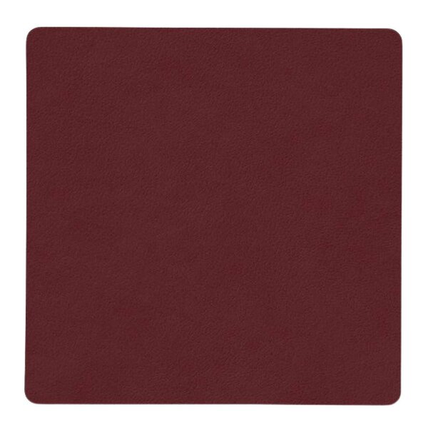 LIND DNA Nupo Square glassbrikke 10x10 cm Burgundy
