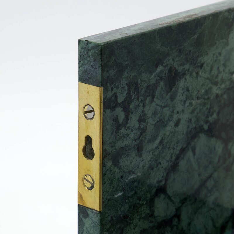 House Doctor Marr hylle i marmor 50x14x14 cm grønn