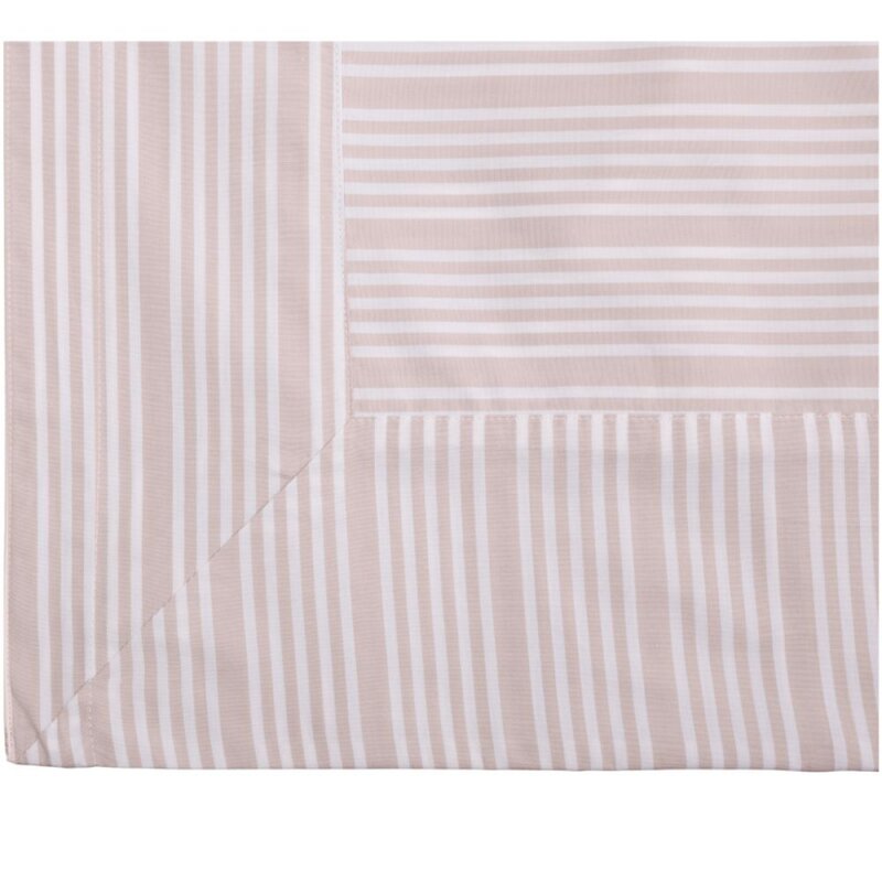 Home by Ilse Jacobsen Bedding Collection dynetrekk 140x200+63x60 cm sand beige stripes