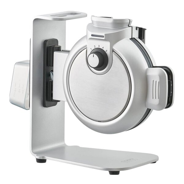 Caso WaffleUp belgisk vaffeljern 18 cm stål/svart