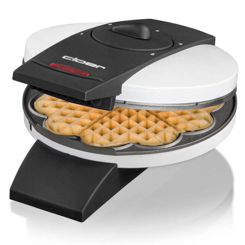 Cloer Cloer Waffle vaffeljern CL1621 hvit