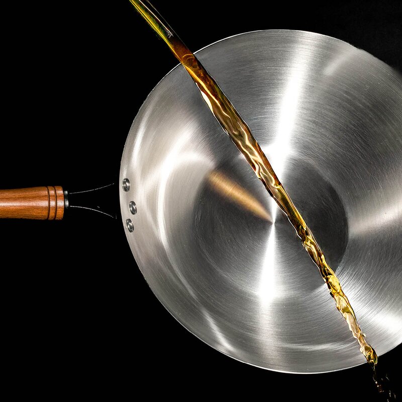 Ibili Wok 32 cm karbonstål