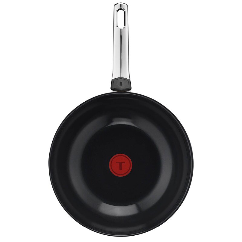 Tefal Emotion Plus SS wokpanne 28 cm keramisk