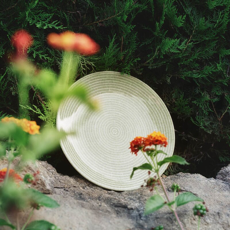 Arabia 24h tallerken 26 cm Avec grønn