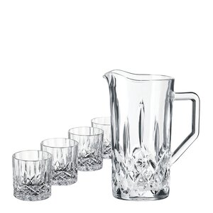 Aida Harvey glassett kanne 1L + 4 whiskyglass