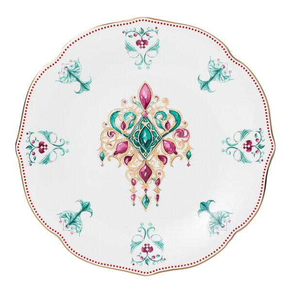 Magnor Lucia asjett 17 cm hvit/rød/grønn