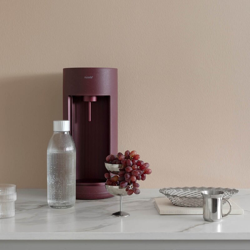 Mysoda Glassy kullsyremaskin uten sylinder beetroot