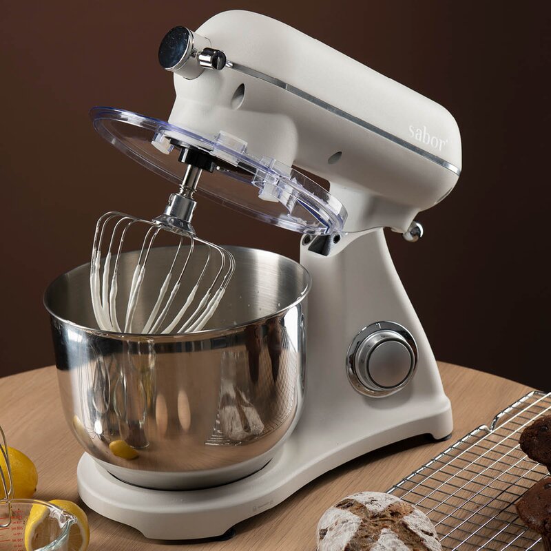 Sabor Ultimate kjøkkenmaskin med kobling 6,5L pure white