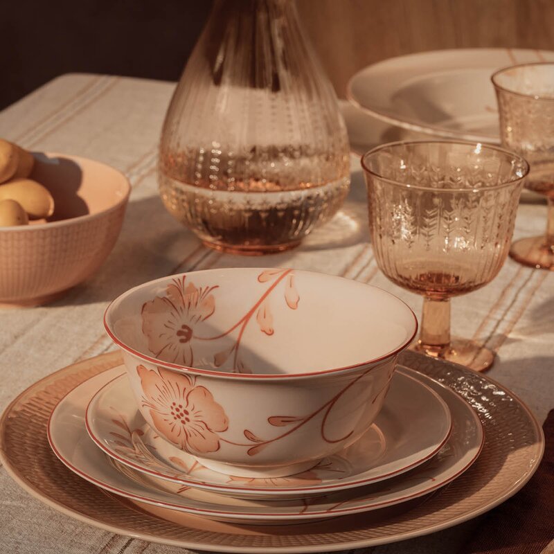 Rörstrand Swedish Grace glass m/stett 25 cl 2 stk Jubilee