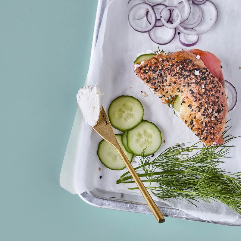 Nicolas Vahé Daily smørkniv 16 cm 4 stk antikk gullfinish