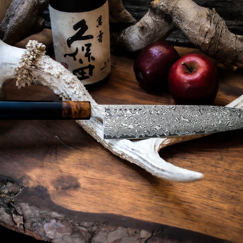 Satake OMO Gyuto kokkekniv 21 cm