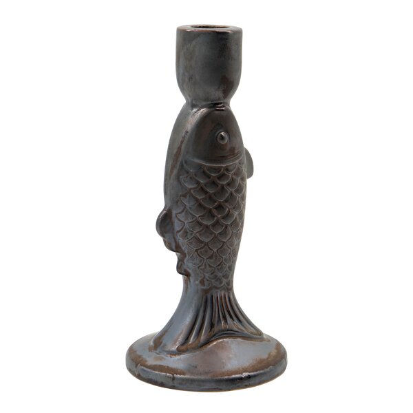 House Doctor Rio lysestake 20 cm metallisk svart