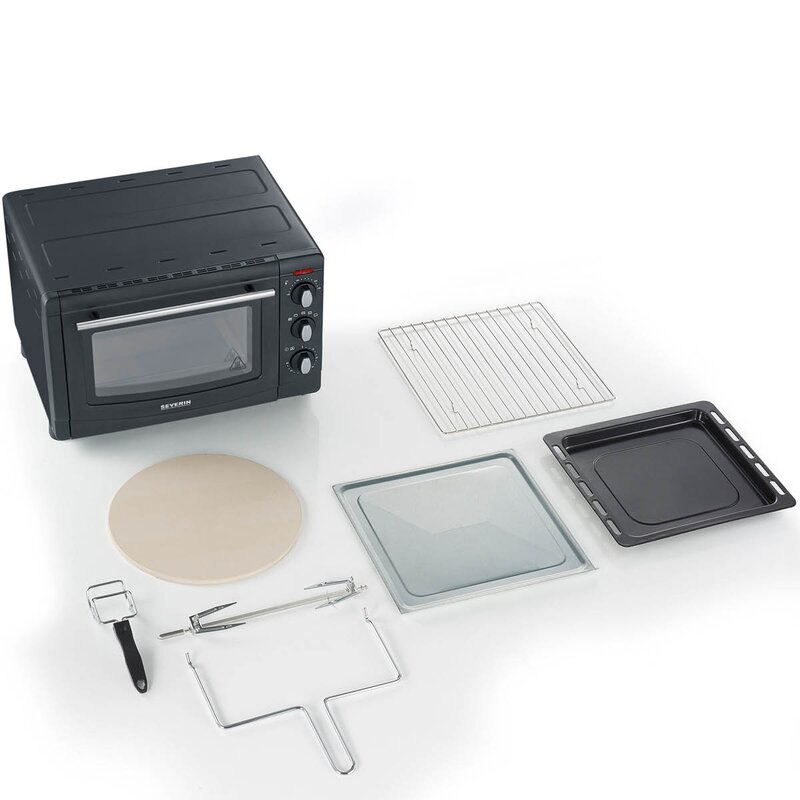 Severin Miniovn med varmluft TO2068 20L svart