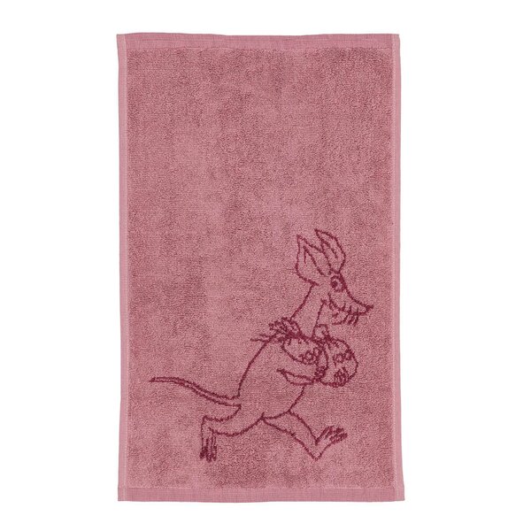 MoominArabia Mummi håndkle 30x50 cm Sniff mauve