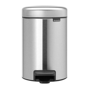 Brabantia NewIcon pedalbøtte 3L børstet stål