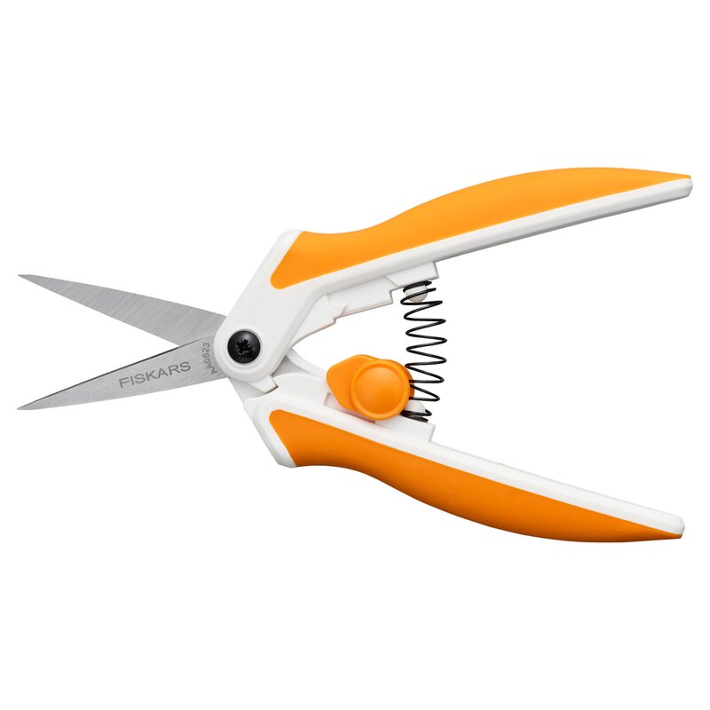 Fiskars EasyAction sysaks 15 cm oransje/hvit